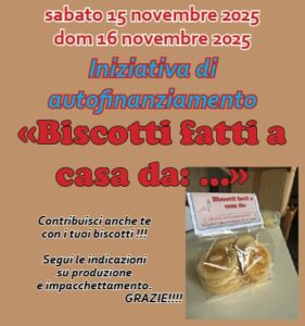 Biscotti fatti a casa da (Novembre '25)