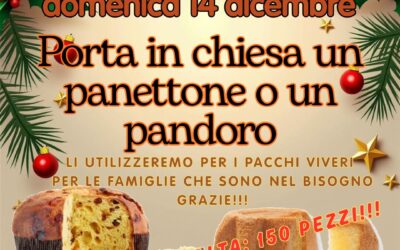 Porta un panettone o un pandoro
