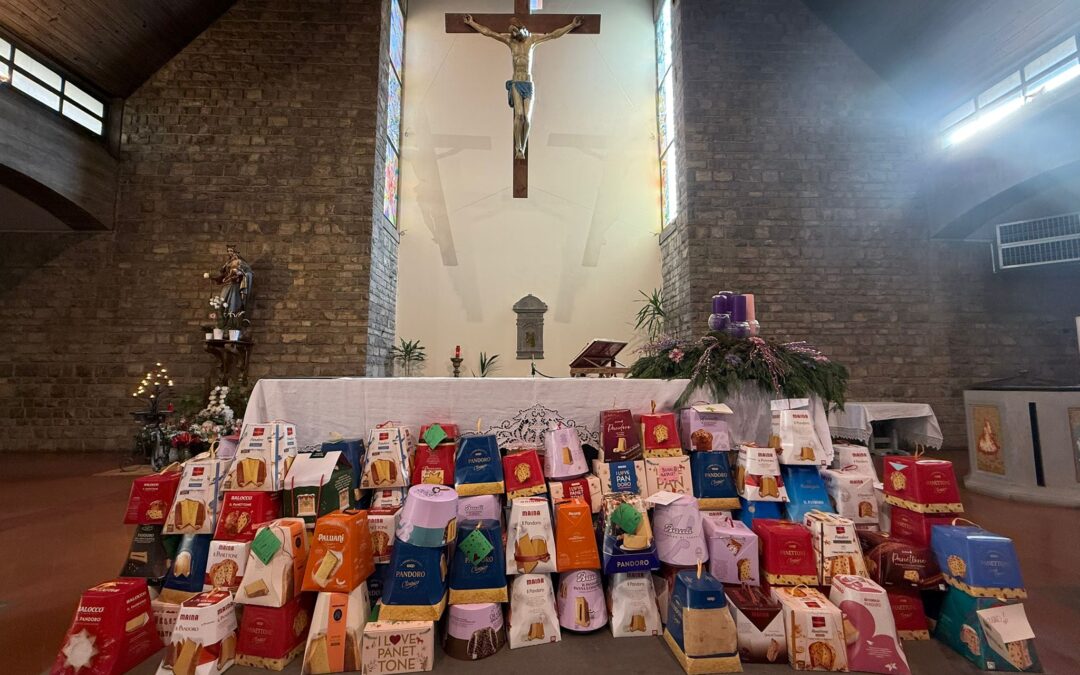 Grazie! Quasi 200 panettoni per i pacchi viveri!